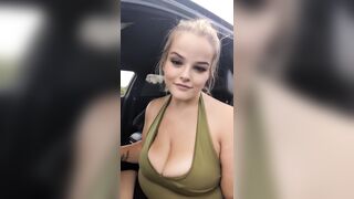 big beautiful woman mother I'd like to fuck LARGE TITTIES SMOKE BREAK*full 8 min. movie scene free on OF*