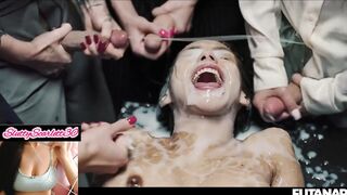 Library Futanari Group sex -Gets Trapped By Sex Hungry Transsexuals