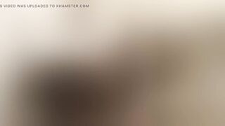 Son spies on mama when this babe's in the washroom, then bangs her