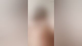 My spouse's son waits for his gift in my bedroom