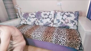 Sexy amateur homemade porno with slender aged pair