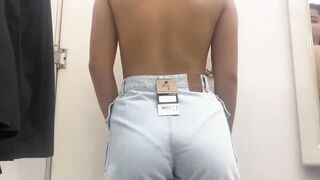 cabina de vestier en centro comercial