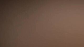 Corpulent brunette hair with biggest bazookas gets fucked and creampied