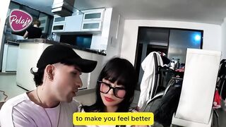 My stepdaughter's boyfriend loves to get his booty broken and that turns me on, so I'm plan to screw h