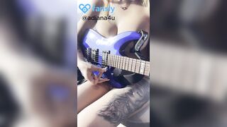 playing guitar during the time that undressed feels worthwhile