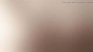 Slim granny riding his penis