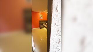 I CATCHED MY LARGE BUT STEPMOM TRULY EXCITED IN HER ROOM AND I DISCHARGED ALL MY CUM BEHIND HER BACK.