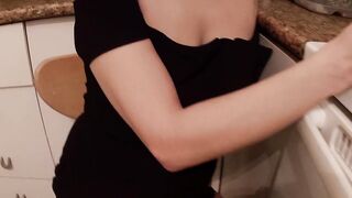 Sheer hose in the kitchen!!