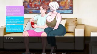 GRANNY MASTURBATES NEXT TO ME DURING THE TIME THAT I USE THE PHONE