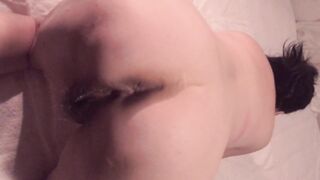 NICE-LOOKING ORIENTAL mother I'd like to fuck WIDENING HER PINK CUNT WIDE OPEN AND HAVING DOGGY POSITION