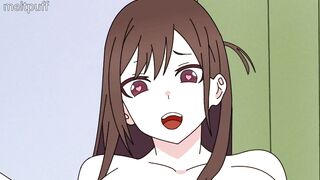 Rent a girlfriend comics - mizuhara chizuru gives her nerdy twat to her step brother kazuya