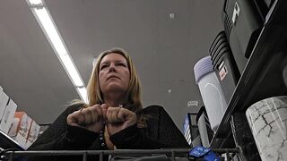 Intensive public climax with remote control lush toy