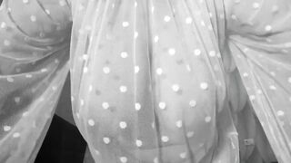 My large natural hanging soft bazookas