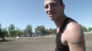 Hawt and skinny Latin chick brunette hair, Amia Miley, gets it on with a tattooed Oriental chap in this hawt sex.