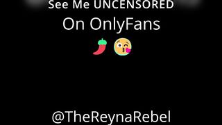 Bulky mother I'd like to fuck Reyna Rebel Screws herself Unfathomable with Bad Dragon Sextoy, Squirting Groaning [OF Preview]