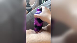 big beautiful woman stepmom mother I'd like to fuck ASMR juicy twat vibrator play