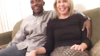 Amateur Mama comes to a conclusion to take on a Large Ebony Dick in Interracial Movie scene