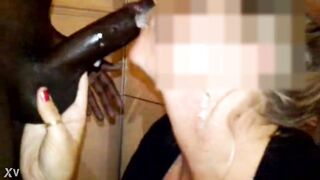 Deepthroat fellatio from expert older schlong hungry mother I'd like to fuck