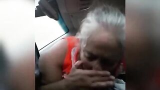Grandma sucking shlong