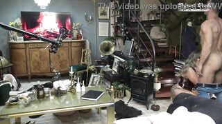 Behind The Scenes Of Hot Odette Facialized By Client