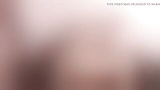 Lustful wife wishes to try trio and has sex with her spouse and a stranger until bizarre spunk fountain