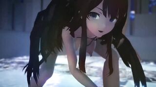 Mmd R18 Wild Whore wish Anal Bang in the Pool
