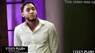 VIXENPLUS mother I'd like to fuck Brandi Love Gets Spit Roasted By two Monster BBCs