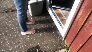 Neighbour Granny Hot Feet & Toes