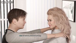 My Bimbo Fantasy #37 - Bimbo mother I'd like to fuck With Fake Melons Lastly Gets Her Giving a kiss Her Tenant