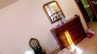 Curvy mama riding schlong