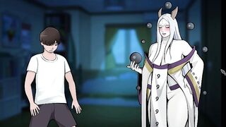 Konoha Milfs #two - Masturbating to curvy kaguya