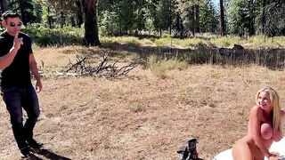 Discovered Nudist Wench Milfs Whilst Hiking