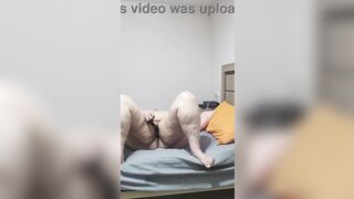 Coolmarina. Corpulent granny in self gratification