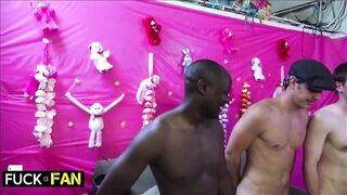 Triple Threat Takes Turns in Steamy Fuckfest