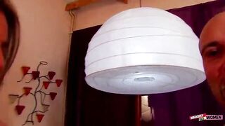 Slim mother i'd like to fuck in latex boots likes being treated like a floozy and getting spat on