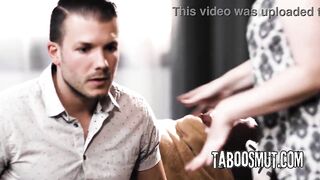 Cheating Spouse Bangs His Breasty Therapist Whilst His Wife Watches