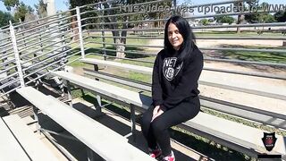 Yolanda Yamz And Rome Major In Curvy mother I'd like to fuck Outside Park Excitement!