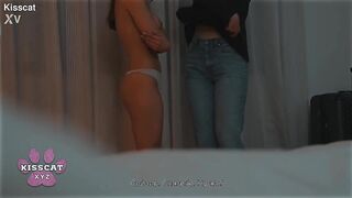 Step Daughter Sumiko Smile Rides Step Daddy Secretly In advance of This chab Cums Inside Step Mamma in Shared Hotel Daybed