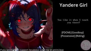 Yandere girlfriend Rides your dong calling u a worthwhile male