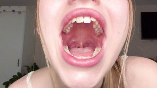 stepsister loves to show her throat and tongue