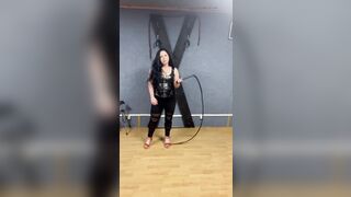 Mistresse Clara and Her Whip