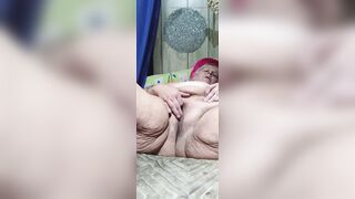 Lustful Housewife Banging Herself All Night