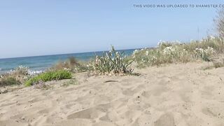 Slutty French Cuckold Wife Lets Me Bang Her Hirsute Cunt On The Undressed Beach
