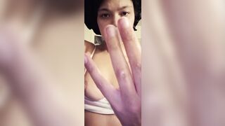 Smutty talk + soaked moist twat