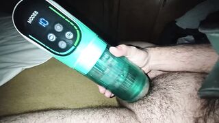 POV: Alone in daybed enjoying my automatic suction & rotation machine