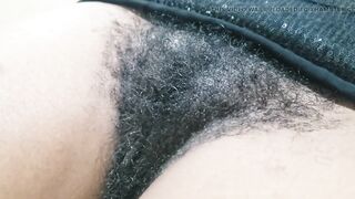 Hirsute Twat Brunette hair mother I'd like to fuck With Private Close Up Visuals