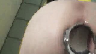 SICFLICS - Biggest anal speculum gaping milkshake