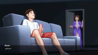 STEPMOTHER ALSO IMMORAL ALL CRAVES TO SCREW, AND SCREW - summertime saga