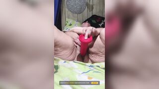 Sex-toy Banging on Her Mind