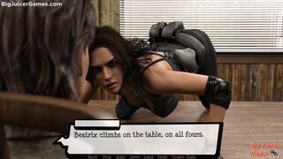 Pandora's Box #34: Hawt brunette hair detective smothers him with her large melons (HD Gameplay)